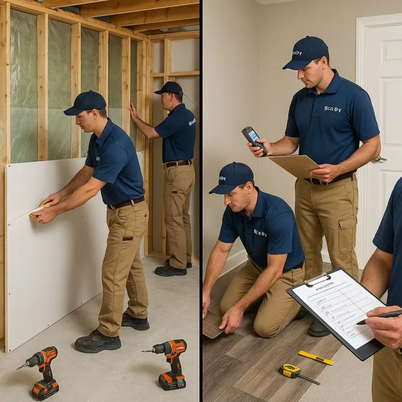 Repairs and Reconstruction process in Fincastle, VA